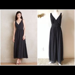 ANTHROPOLOGIE NWT Black Maxi Dress - Size 10